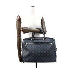 Load image into Gallery viewer, LOUIS VUITTON Porto Documan Business NoirN41347 Damier Cobalt Canvas
