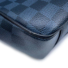 将图像加载到图库查看器中，LOUIS VUITTON Porto Documan Business NoirN41347 Damier Cobalt Canvas
