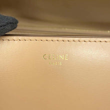 将图像加载到图库查看器中，CELINE Classic Box Shoulder Bag Beige164173 Box Calf LeatherLeather Size Medium
