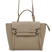 Load image into Gallery viewer, CELINE Belt bag Shoulder Bag Light Taupe189153 Calf Leather Size micro
