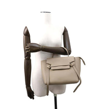 将图像加载到图库查看器中，CELINE Belt bag Shoulder Bag Light Taupe189153 Calf Leather Size micro
