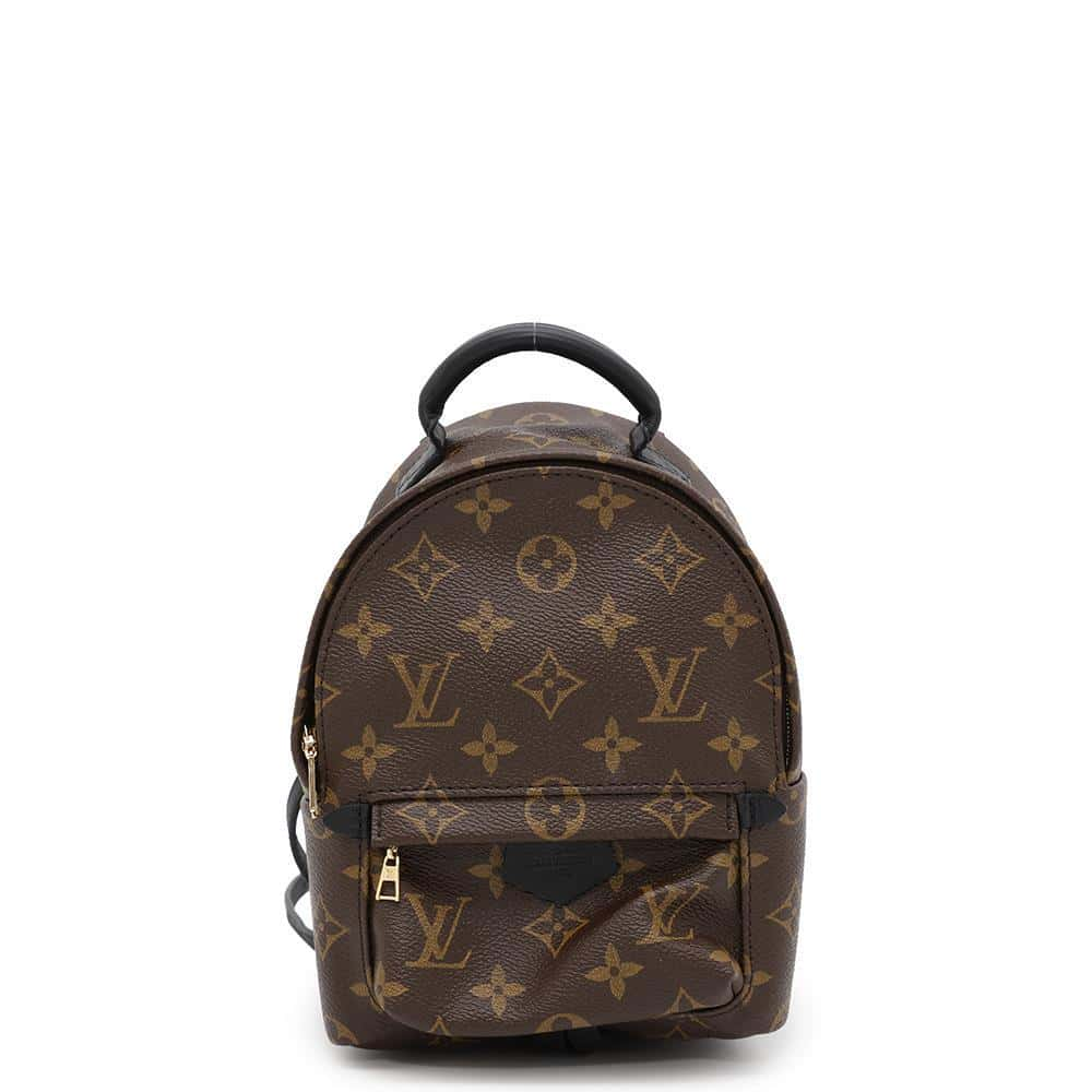 LOUIS VUITTON Palm Springs Backpack NoirM44873 Monogram Size MINI