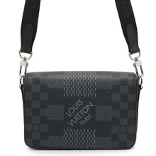 将图像加载到图库查看器中，LOUIS VUITTON Studio messenger NoirN50013 Damier Graphite3D
