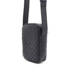 Load image into Gallery viewer, Bottega Veneta INTRECCIATO Phone Pouch Black743214 Calf Leather
