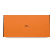 Load image into Gallery viewer, HERMES Les Cabanesses Bicyclette Flat Pouch Orange 100% Cotton (pile)
