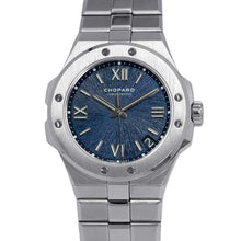 将图像加载到图库查看器中，Chopard Alpine Eagle W41mm Stainless Steel Blue Dial298600-3001
