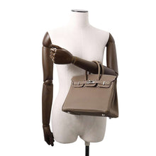 Load image into Gallery viewer, HERMES Birkin Etoupe Togo Leather Size 25
