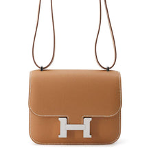 将图像加载到图库查看器中，HERMES Constance3 Miroir Gold Epsom Size Mini
