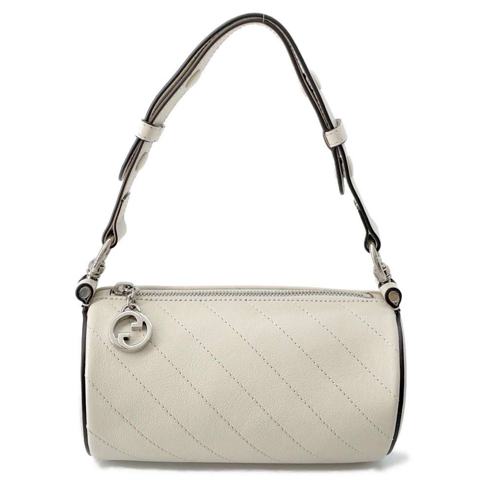 GUCCI Blondie 2WAY Shoulder Bag White760170 Leather