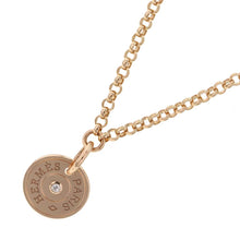 Load image into Gallery viewer, HERMES Gambade Crude Cell Necklace 18K Pink Gold
