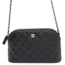 将图像加载到图库查看器中，CHANEL Timeless Classics ChainClutch Bag BlackAP4016 Caviar Leather
