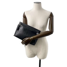 将图像加载到图库查看器中，LOEWE Anagram TPouch Black109.54.K05 Leather
