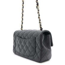 Load image into Gallery viewer, CHANEL Mini Matelasse ChainShoulder Bag BlackA69900 Lambskin Size 20
