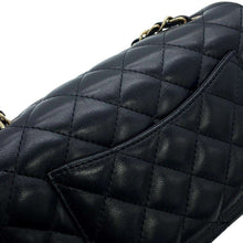 Load image into Gallery viewer, CHANEL Mini Matelasse ChainShoulder Bag BlackA69900 Lambskin Size 20
