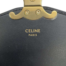 Load image into Gallery viewer, CELINE Triomphe Phone Holder Black10K683DPV.38NO Shiny Calf Leather
