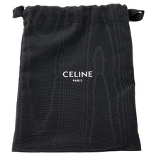 Load image into Gallery viewer, CELINE Triomphe Phone Holder Black10K683DPV.38NO Shiny Calf Leather
