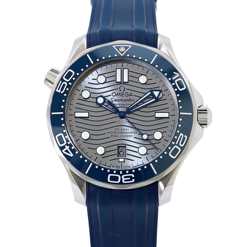OMEGA Seamaster Diver300M Co-Axial W42mm Stainless Steel Rubber Gray Dial210.32.42.20.06.001