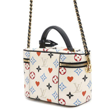 将图像加载到图库查看器中，LOUIS VUITTON Vanity Blanc/MulticolorM57458 Monogram game on Size PM
