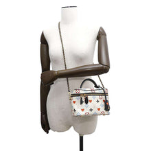 Load image into Gallery viewer, LOUIS VUITTON Vanity Blanc/MulticolorM57458 Monogram game on Size PM
