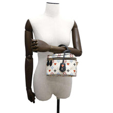 Load image into Gallery viewer, LOUIS VUITTON Vanity Blanc/MulticolorM57458 Monogram game on Size PM
