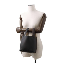 Load image into Gallery viewer, HERMES Picotin Lock Casaque2 Black/Macassar/Beige Marfa Taurillon Clemence Size PM
