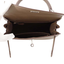 Load image into Gallery viewer, HERMES Kelly Sellier Etoupe Epsom Size 25
