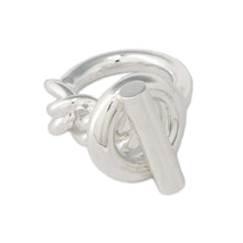Load image into Gallery viewer, HERMES Croisette Ring Size 49/#9 SV925
