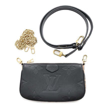 Load image into Gallery viewer, LOUIS VUITTON Multi Pochette Accessoires NoirM58520 Monogram Empreinte Leather Wild at Heart
