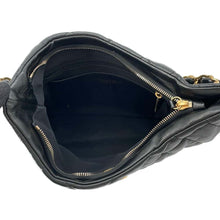 将图像加载到图库查看器中，CHANEL Matelasse Hobo Bag BlackAS3631 Leather
