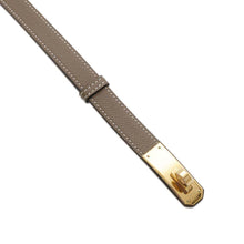 Load image into Gallery viewer, HERMES Kelly belt Etoupe Epsom Swift Leather
