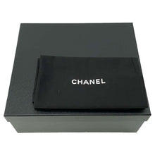 Load image into Gallery viewer, CHANEL CC logo loafers BlueG45142 Denim Size 36 1/2C
