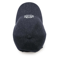 将图像加载到图库查看器中，HERMES Cap 《Serena》 Size 57 Navy Cashmere100%

