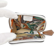 Load image into Gallery viewer, HERMES Azap compact silk in New White Epsom
