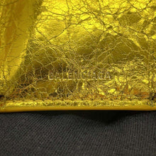 Load image into Gallery viewer, BALENCIAGA Paper mini wallet Gold391446 Leather
