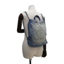 Load image into Gallery viewer, CHANEL CHANEL22 Backpack BlueAS3859 Denim
