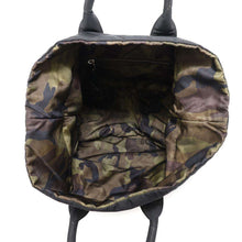 将图像加载到图库查看器中，PRADA Camouflage 2WAY Handbag Black/GreenBR4521 Nylon

