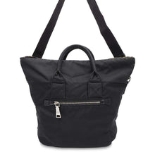将图像加载到图库查看器中，PRADA Camouflage 2WAY Handbag Black/GreenBR4521 Nylon
