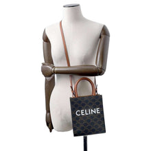 Load image into Gallery viewer, CELINE Vertical hippopotamus Tan194372 PVC Leather Size Mini
