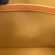 将图像加载到图库查看器中，CELINE Triomphe Horizontal Cabas Tan199742 PVC Leather Size Mini
