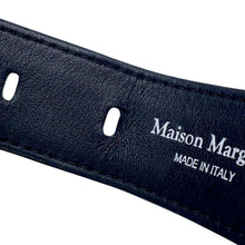 将图像加载到图库查看器中，Maison Margiela Maison Margiela Waist Bag BlackS56WB0012 Leather
