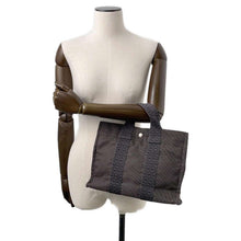 Load image into Gallery viewer, HERMES Her Line Tote Gray Canvas Size PM
