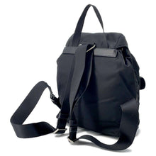 Load image into Gallery viewer, PRADA Backpack Black1BZ677 Nylon Leather Size Small
