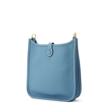 Load image into Gallery viewer, HERMES Evelyn New Blue Jean Taurillon Clemence Size TPM
