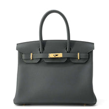 将图像加载到图库查看器中，HERMES Birkin Vert Fonce Togo Leather Size 30
