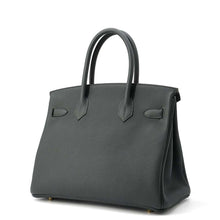 将图像加载到图库查看器中，HERMES Birkin Vert Fonce Togo Leather Size 30
