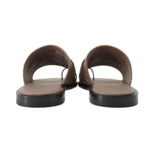 Load image into Gallery viewer, HERMES Sandals Joke Kelly Doll Picto Size 40 Taupe Grey Epsom
