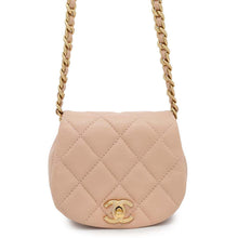 Load image into Gallery viewer, CHANEL Matelasse Mini Chain Shoulder Bag PinkAP2344 Lambskin
