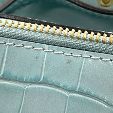 Load image into Gallery viewer, Chloe Chloe C Mini Vanity Bag Light BlueCHC20SS225A87 Embossed Leather
