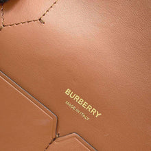 将图像加载到图库查看器中，BURBERRY Society Beige8032162 Canvas Leather Size Large
