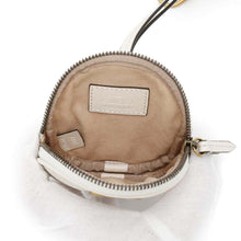 Load image into Gallery viewer, GUCCI GG Marmont Coin purse White/Black698787 Leather
